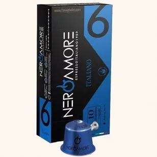کپسول قهوه نسپرسو نرو آمور 6 ایتالیانو Nero Amore 6 Italiano